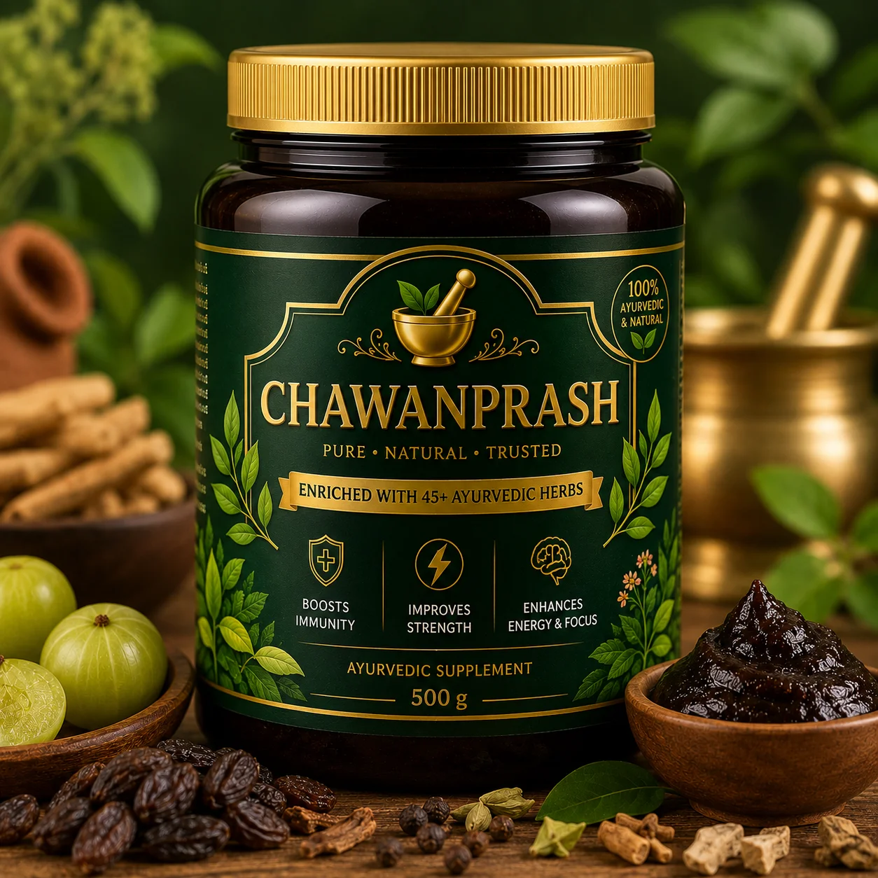 Noor Chawanprash Premium Bottle